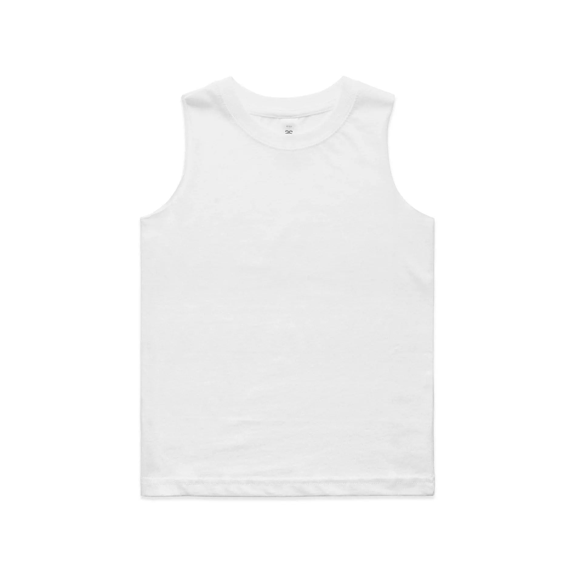 As Colour Youth Barnard tank 3010 Casual Wear As Colour WHITE 8Y